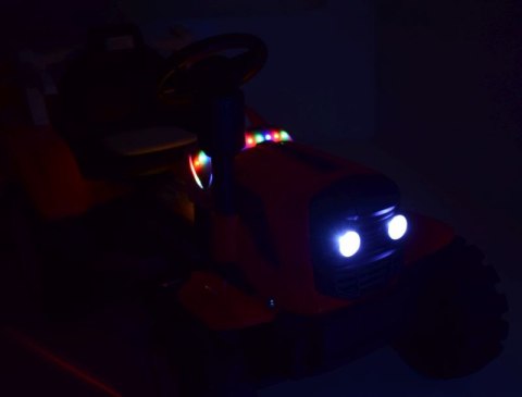 TRAKTOR NA AKUMULATOR ZIELONY Z PRZYCZEPĄ + MOŻDZIERZ, MIĘKKIE SIEDZENIE,PILOT/HSD6606 TRAKTOR NA AKUMULATOR ZIELONY Z PRZYCZEPĄ + MOŻDZIERZ, MIĘKKIE SIEDZENIE,PILOT/HSD6606