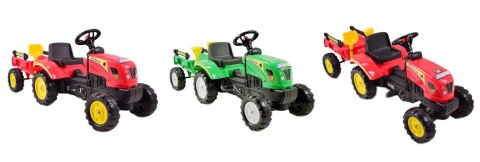 TRAKTOR NA PEDAŁY Z PRZYCZEPĄ I AKCESORIAMI/TR3001 TRAKTOR NA PEDAŁY Z PRZYCZEPĄ I AKCESORIAMI/TR3001