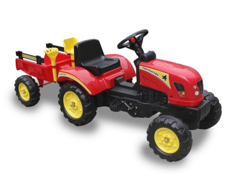 TRAKTOR NA PEDAŁY Z PRZYCZEPĄ I AKCESORIAMI/TR3001 TRAKTOR NA PEDAŁY Z PRZYCZEPĄ I AKCESORIAMI/TR3001