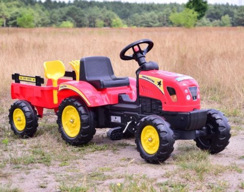 TRAKTOR NA PEDAŁY Z PRZYCZEPĄ I AKCESORIAMI/TR3001 TRAKTOR NA PEDAŁY Z PRZYCZEPĄ I AKCESORIAMI/TR3001