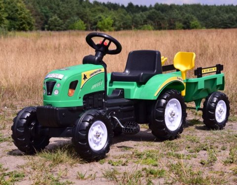 TRAKTOR NA PEDAŁY Z PRZYCZEPĄ I AKCESORIAMI/TR3001 TRAKTOR NA PEDAŁY Z PRZYCZEPĄ I AKCESORIAMI/TR3001