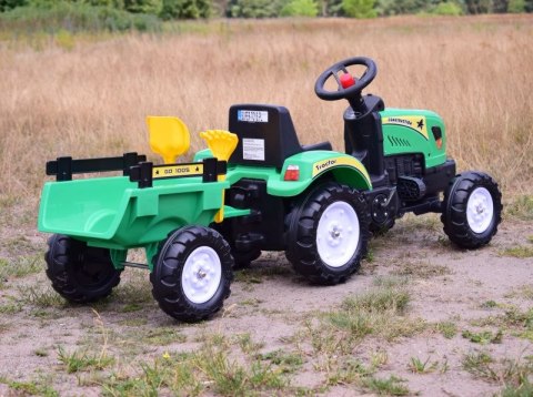TRAKTOR NA PEDAŁY Z PRZYCZEPĄ I AKCESORIAMI/TR3001 TRAKTOR NA PEDAŁY Z PRZYCZEPĄ I AKCESORIAMI/TR3001