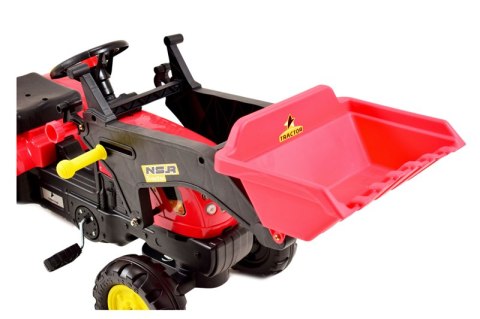 TRAKTOR NA PEDAŁY Z PRZYCZEPĄ I ŁYŻKĄ /TR3005 TRAKTOR NA PEDAŁY Z PRZYCZEPĄ I ŁYŻKĄ /TR3005