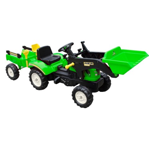 TRAKTOR NA PEDAŁY Z PRZYCZEPĄ I ŁYŻKĄ/TR3005 TRAKTOR NA PEDAŁY Z PRZYCZEPĄ I ŁYŻKĄ/TR3005