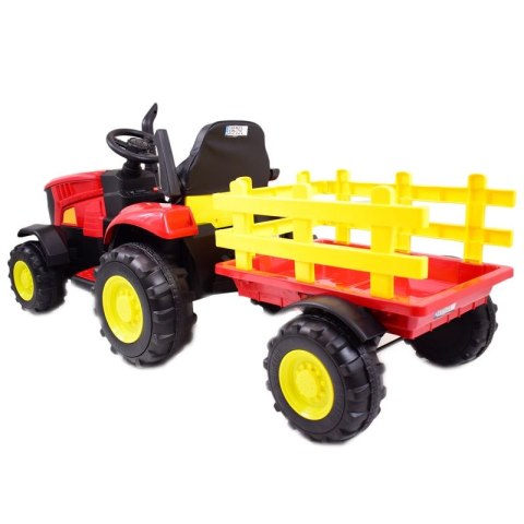 MEGA TRAKTOR NA AKUMULATOR Z PRZYCZEPĄ. MIĘKKIE SIEDZENIE, PILOT, /HL3388 MEGA TRAKTOR NA AKUMULATOR Z PRZYCZEPĄ. MIĘKKIE SIEDZENIE, PILOT, /HL3388