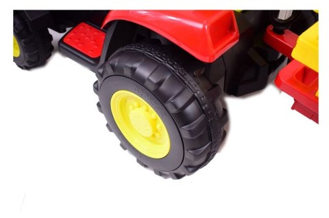 MEGA TRAKTOR NA AKUMULATOR Z PRZYCZEPĄ. MIĘKKIE SIEDZENIE, PILOT, /HL3388 MEGA TRAKTOR NA AKUMULATOR Z PRZYCZEPĄ. MIĘKKIE SIEDZENIE, PILOT, /HL3388