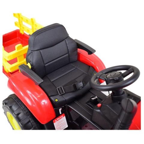 MEGA TRAKTOR NA AKUMULATOR Z PRZYCZEPĄ. MIĘKKIE SIEDZENIE, PILOT, /HL3388 MEGA TRAKTOR NA AKUMULATOR Z PRZYCZEPĄ. MIĘKKIE SIEDZENIE, PILOT, /HL3388