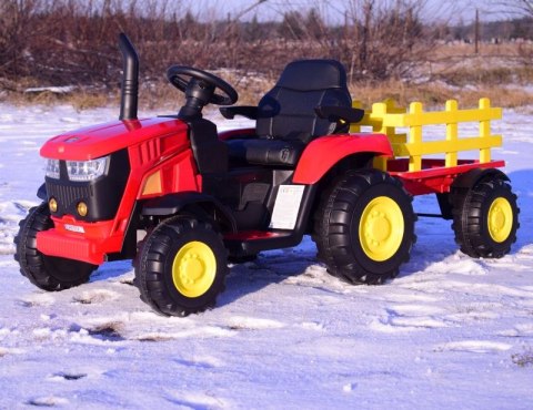 MEGA TRAKTOR NA AKUMULATOR Z PRZYCZEPĄ. MIĘKKIE SIEDZENIE, PILOT, /HL3388 MEGA TRAKTOR NA AKUMULATOR Z PRZYCZEPĄ. MIĘKKIE SIEDZENIE, PILOT, /HL3388