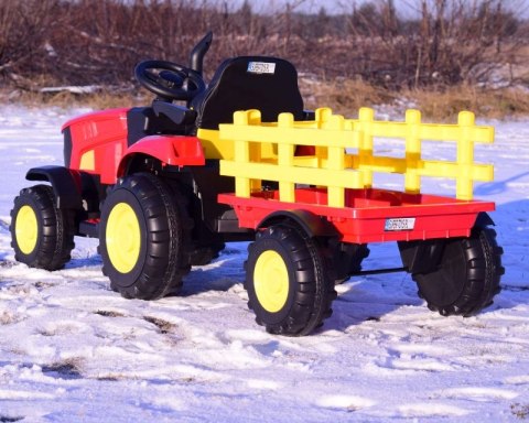 MEGA TRAKTOR NA AKUMULATOR Z PRZYCZEPĄ. MIĘKKIE SIEDZENIE, PILOT, /HL3388 MEGA TRAKTOR NA AKUMULATOR Z PRZYCZEPĄ. MIĘKKIE SIEDZENIE, PILOT, /HL3388