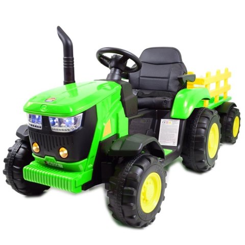 MEGA TRAKTOR NA AKUMULATOR Z PRZYCZEPĄ. MIĘKKIE SIEDZENIE, PILOT, /HL3388 MEGA TRAKTOR NA AKUMULATOR Z PRZYCZEPĄ. MIĘKKIE SIEDZENIE, PILOT, /HL3388