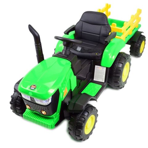 MEGA TRAKTOR NA AKUMULATOR Z PRZYCZEPĄ. MIĘKKIE SIEDZENIE, PILOT, /HL3388 MEGA TRAKTOR NA AKUMULATOR Z PRZYCZEPĄ. MIĘKKIE SIEDZENIE, PILOT, /HL3388