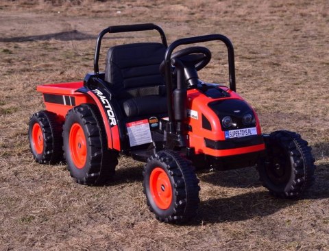 MEGA TRAKTOR Z PRZYCZEPĄ. MIĘKKIE SIEDZENIE, PILOT, RADIO FM/HL388 MEGA TRAKTOR Z PRZYCZEPĄ. MIĘKKIE SIEDZENIE, PILOT, RADIO FM/HL388