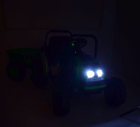 MEGA TRAKTOR Z PRZYCZEPĄ. MIĘKKIE SIEDZENIE, PILOT, RADIO FM/HL388 MEGA TRAKTOR Z PRZYCZEPĄ. MIĘKKIE SIEDZENIE, PILOT, RADIO FM/HL388