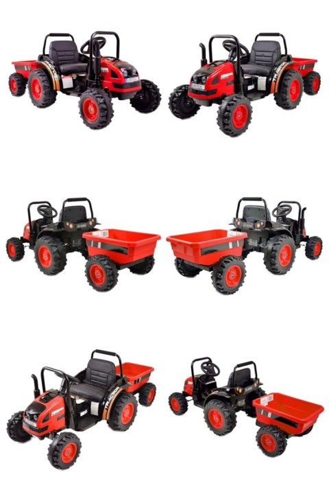 MEGA TRAKTOR Z PRZYCZEPĄ. MIĘKKIE SIEDZENIE, PILOT, RADIO FM/HL388 MEGA TRAKTOR Z PRZYCZEPĄ. MIĘKKIE SIEDZENIE, PILOT, RADIO FM/HL388
