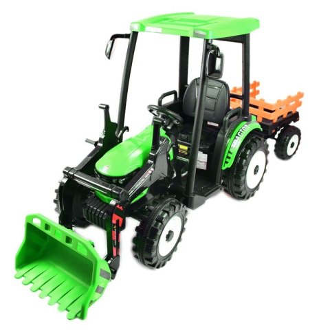 OLBRZYMI TRAKTOR NA AKUMULATOR Z PRZYCZEPĄ 24 V, 400W, PILOT/JS-3158B-24V OLBRZYMI TRAKTOR NA AKUMULATOR Z PRZYCZEPĄ 24 V, 400W, PILOT/JS-3158B-24V