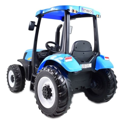 OLBRZYMI TRAKTOR NEW HOLLAND T7 NA AKUMULATOR Z PILOTEM 24 V, 400 W/A011-24 OLBRZYMI TRAKTOR NEW HOLLAND T7 NA AKUMULATOR Z PILOTEM 24 V, 400 W/A011-24