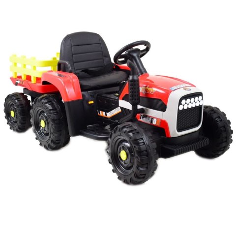 SUPER TRAKTOR FAST NA AKUMULATOR Z PRZYCZEPĄ, MIĘKKIE KOŁA, MIĘKKIE SIEDZENIE, PILOT/JC005 SUPER TRAKTOR FAST NA AKUMULATOR Z PRZYCZEPĄ, MIĘKKIE KOŁA, MIĘKKIE SIEDZENIE, PILOT/JC005