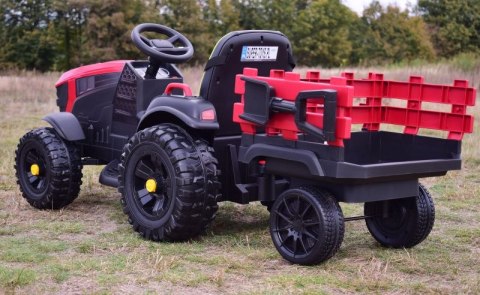 WIELKI TRAKTOR NA AKUMULATOR Z PRZYCZEPĄ, MIĘKKIE KOŁA, MIĘKKIE SIEDZENIE/BDM0925 WIELKI TRAKTOR NA AKUMULATOR Z PRZYCZEPĄ, MIĘKKIE KOŁA, MIĘKKIE SIEDZENIE/BDM0925