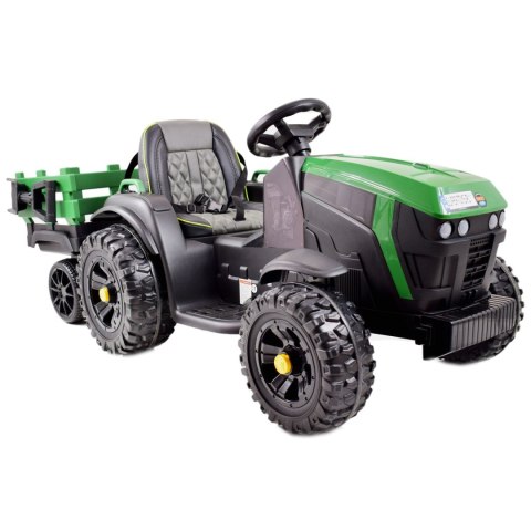 WIELKI TRAKTOR NA AKUMULATOR Z PRZYCZEPĄ, MIĘKKIE KOŁA, MIĘKKIE SIEDZENIE/BDM0925 WIELKI TRAKTOR NA AKUMULATOR Z PRZYCZEPĄ, MIĘKKIE KOŁA, MIĘKKIE SIEDZENIE/BDM0925
