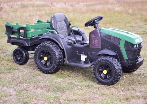 WIELKI TRAKTOR NA AKUMULATOR Z PRZYCZEPĄ, MIĘKKIE KOŁA, MIĘKKIE SIEDZENIE/BDM0925 WIELKI TRAKTOR NA AKUMULATOR Z PRZYCZEPĄ, MIĘKKIE KOŁA, MIĘKKIE SIEDZENIE/BDM0925