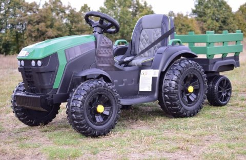 WIELKI TRAKTOR NA AKUMULATOR Z PRZYCZEPĄ, MIĘKKIE KOŁA, MIĘKKIE SIEDZENIE/BDM0925 WIELKI TRAKTOR NA AKUMULATOR Z PRZYCZEPĄ, MIĘKKIE KOŁA, MIĘKKIE SIEDZENIE/BDM0925