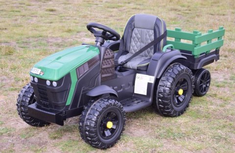 WIELKI TRAKTOR NA AKUMULATOR Z PRZYCZEPĄ, MIĘKKIE KOŁA, MIĘKKIE SIEDZENIE/BDM0925 WIELKI TRAKTOR NA AKUMULATOR Z PRZYCZEPĄ, MIĘKKIE KOŁA, MIĘKKIE SIEDZENIE/BDM0925