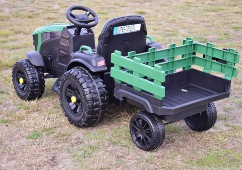 WIELKI TRAKTOR NA AKUMULATOR Z PRZYCZEPĄ, MIĘKKIE KOŁA, MIĘKKIE SIEDZENIE/BDM0925 WIELKI TRAKTOR NA AKUMULATOR Z PRZYCZEPĄ, MIĘKKIE KOŁA, MIĘKKIE SIEDZENIE/BDM0925