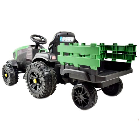 WIELKI TRAKTOR NA AKUMULATOR Z PRZYCZEPĄ, MIĘKKIE KOŁA, MIĘKKIE SIEDZENIE/BDM0925 WIELKI TRAKTOR NA AKUMULATOR Z PRZYCZEPĄ, MIĘKKIE KOŁA, MIĘKKIE SIEDZENIE/BDM0925