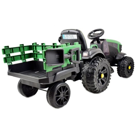 WIELKI TRAKTOR NA AKUMULATOR Z PRZYCZEPĄ, MIĘKKIE KOŁA, MIĘKKIE SIEDZENIE/BDM0925 WIELKI TRAKTOR NA AKUMULATOR Z PRZYCZEPĄ, MIĘKKIE KOŁA, MIĘKKIE SIEDZENIE/BDM0925