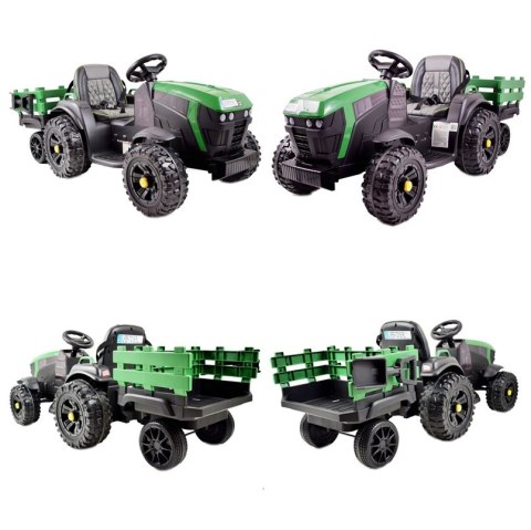 WIELKI TRAKTOR NA AKUMULATOR Z PRZYCZEPĄ, MIĘKKIE KOŁA, MIĘKKIE SIEDZENIE/BDM0925 WIELKI TRAKTOR NA AKUMULATOR Z PRZYCZEPĄ, MIĘKKIE KOŁA, MIĘKKIE SIEDZENIE/BDM0925