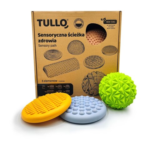 Pastelowa ścieżka sensoryczna Tullo - 6 el. Pastelowa ścieżka sensoryczna Tullo - 6 el.