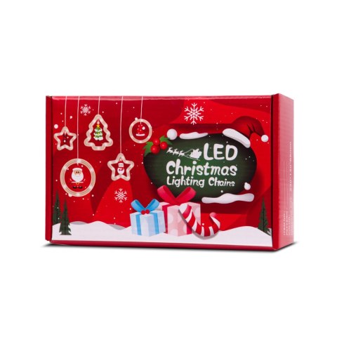 Kurtyna LED na okno choinka 3 m 125 LED Kurtyna LED na okno choinka 3 m 125 LED