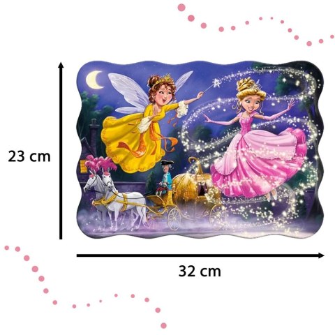 Puzzle układanka 30 elementów Kopciuszek 4+ CASTORLAND Puzzle układanka 30 elementów Kopciuszek 4+ CASTORLAND