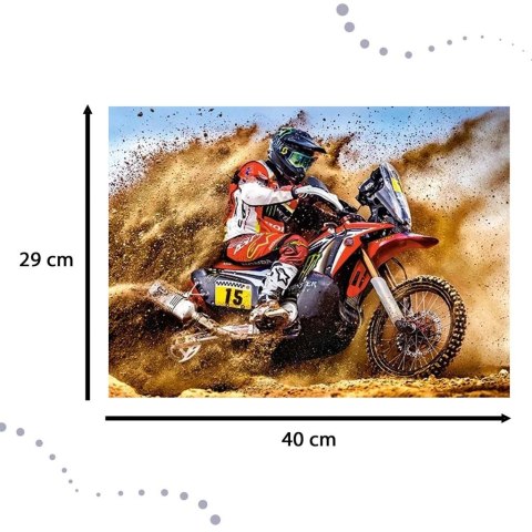 Puzzle układanka 300 elementów Motocyklista 8+ CASTORLAND Puzzle układanka 300 elementów Motocyklista 8+ CASTORLAND