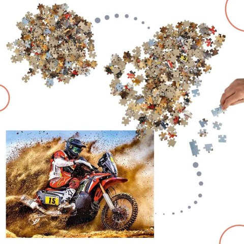 Puzzle układanka 300 elementów Motocyklista 8+ CASTORLAND Puzzle układanka 300 elementów Motocyklista 8+ CASTORLAND