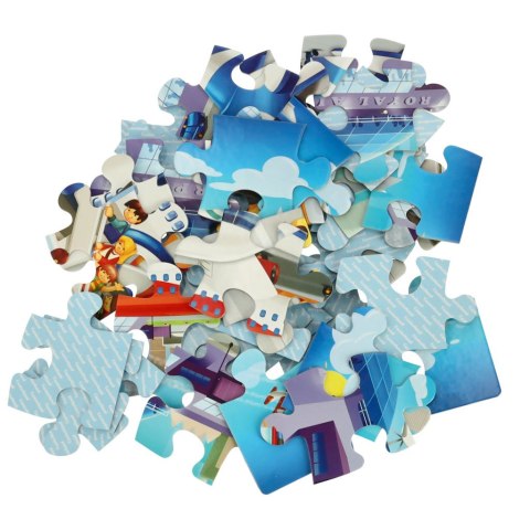 Puzzle układanka 40 elementów Lotnisko 4+ CASTORLAND Puzzle układanka 40 elementów Lotnisko 4+ CASTORLAND
