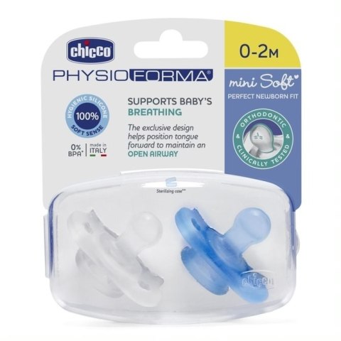128426 SMOCZEK PHYSIOFORMA MINI SILIKONOWY 0-2M 2SZT CHŁOPCZYK 128426 SMOCZEK PHYSIOFORMA MINI SILIKONOWY 0-2M 2SZT CHŁOPCZYK