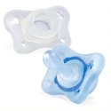 128426 SMOCZEK PHYSIOFORMA MINI SILIKONOWY 0-2M 2SZT CHŁOPCZYK
