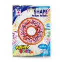 Balon Foliowy - Kolorowy pączek, donut 76cm, Grabo