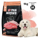 KARMA SUCHA DLA PSA Pan Mięsko Cielęcina z indykiem (dorosły) chrupki M 9kg