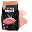 KARMA SUCHA DLA PSA Pan Mięsko Cielęcina z indykiem (dorosły) chrupki M 9kg
