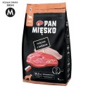 KARMA SUCHA DLA PSA Pan Mięsko Cielęcina z indykiem (dorosły) chrupki M 9kg