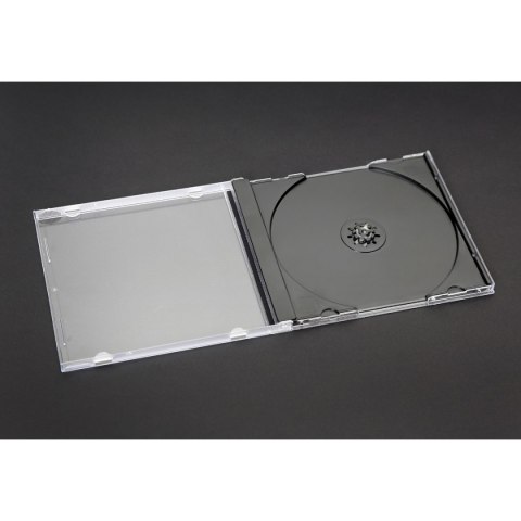 Pudełko na płytę CD jewel 10,4mm czarna taca (10szt) NATUNA (56928) Pudełko na płytę CD jewel 10,4mm czarna taca (10szt) NATUNA (56928)