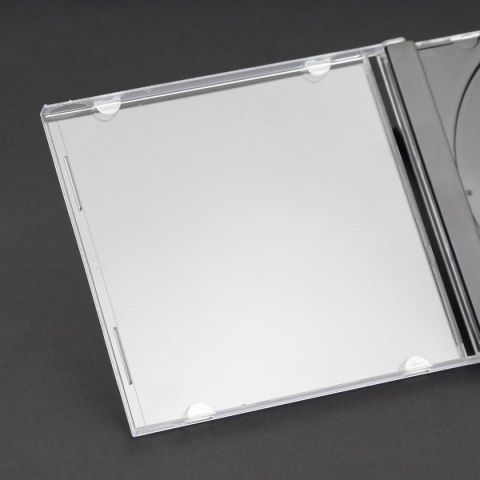 Pudełko na płytę CD jewel 10,4mm czarna taca (10szt) NATUNA (56928) Pudełko na płytę CD jewel 10,4mm czarna taca (10szt) NATUNA (56928)