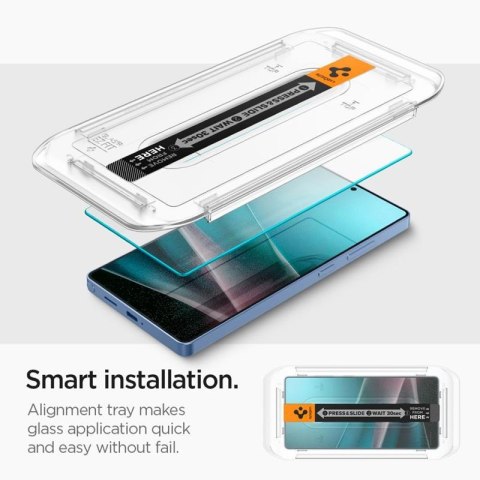 Spigen Glas.TR EZ Fit 2-Pack - Szkło hartowane do Samsung Galaxy S25 Ultra (2 sztuki) Spigen Glas.TR EZ Fit 2-Pack - Szkło hartowane do Samsung Galaxy S25 Ultra (2 sztuki)