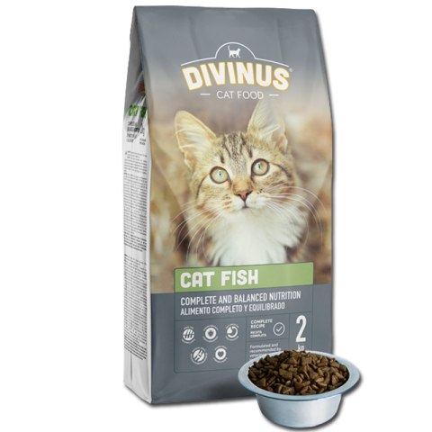 Divinus Cat Fish dla kotów dorosłych 2kg Divinus Divinus Cat Fish dla kotów dorosłych 2kg Divinus
