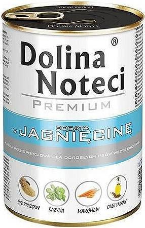Dolina Noteci Premium bogata w jagnięcinę 800g Dolina Noteci Dolina Noteci Premium bogata w jagnięcinę 800g Dolina Noteci