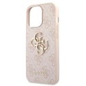 Guess 4G Big Metal Logo - Etui iPhone 13 Pro Max (różowy)