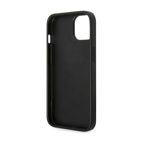 Guess 4G Metal Gold Logo - Etui iPhone 14 (szary) Guess 4G Metal Gold Logo - Etui iPhone 14 (szary)