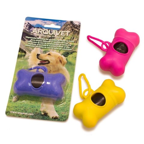 [W] ARQUIVET Dyspenser na woreczki + rolka 15 sztuk GRATIS Arquivet